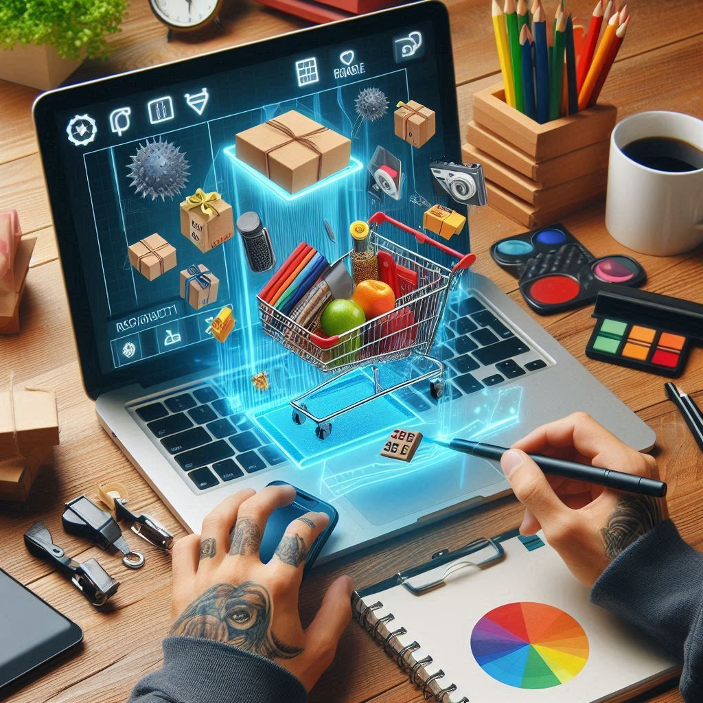 Online Retail with Creative Augmented Reality